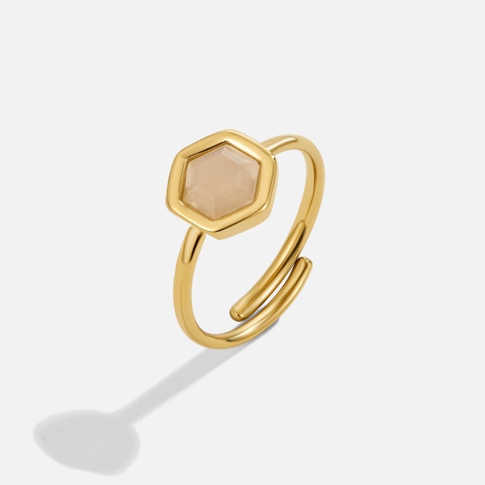 Ember Stone Gold Ring