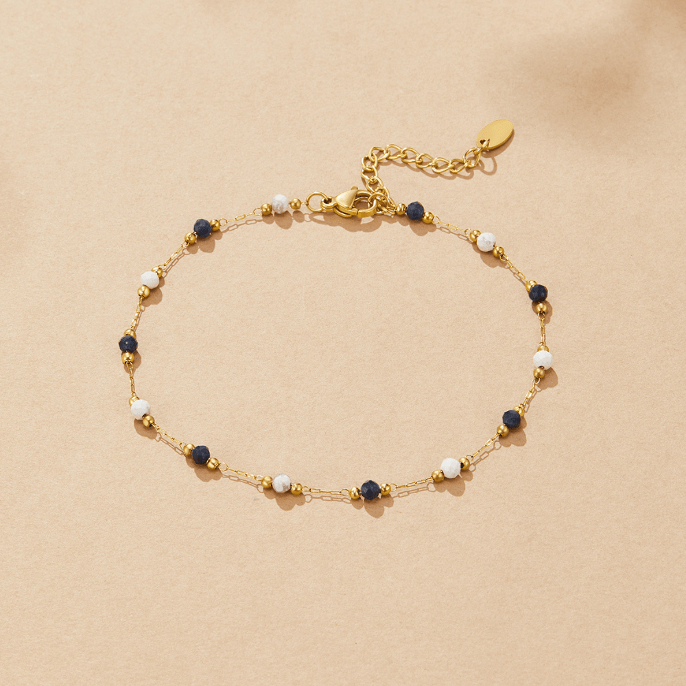 Lulu Natural Stone Anklet